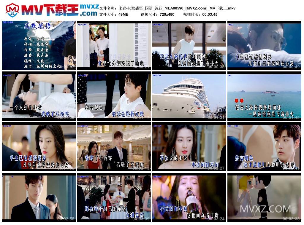 宋岩-沉默感悟_国语_流行_MEA00590
